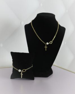 Komplet biżuterii ze stali chirurgicznej 2