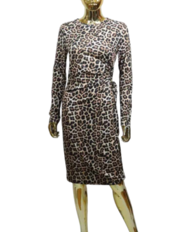 Sukienka MARIA pantera drobna