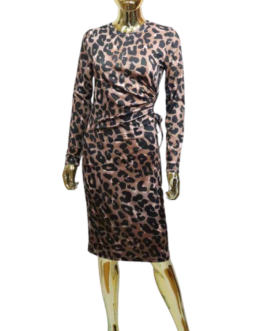 Sukienka MARIA czekoladowa