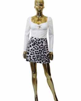 Prążkowana bluzka SHELL 1