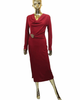 Sukienka DORIS burgund