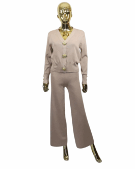 Dzianinowy komplet trzyczęściowy 4