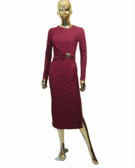 Sukienka LIZA burgund