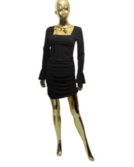 Sukienka prążkowana AMANDA czekolada