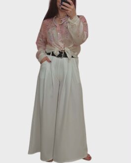 Kwiecista koszula mgiełka róż