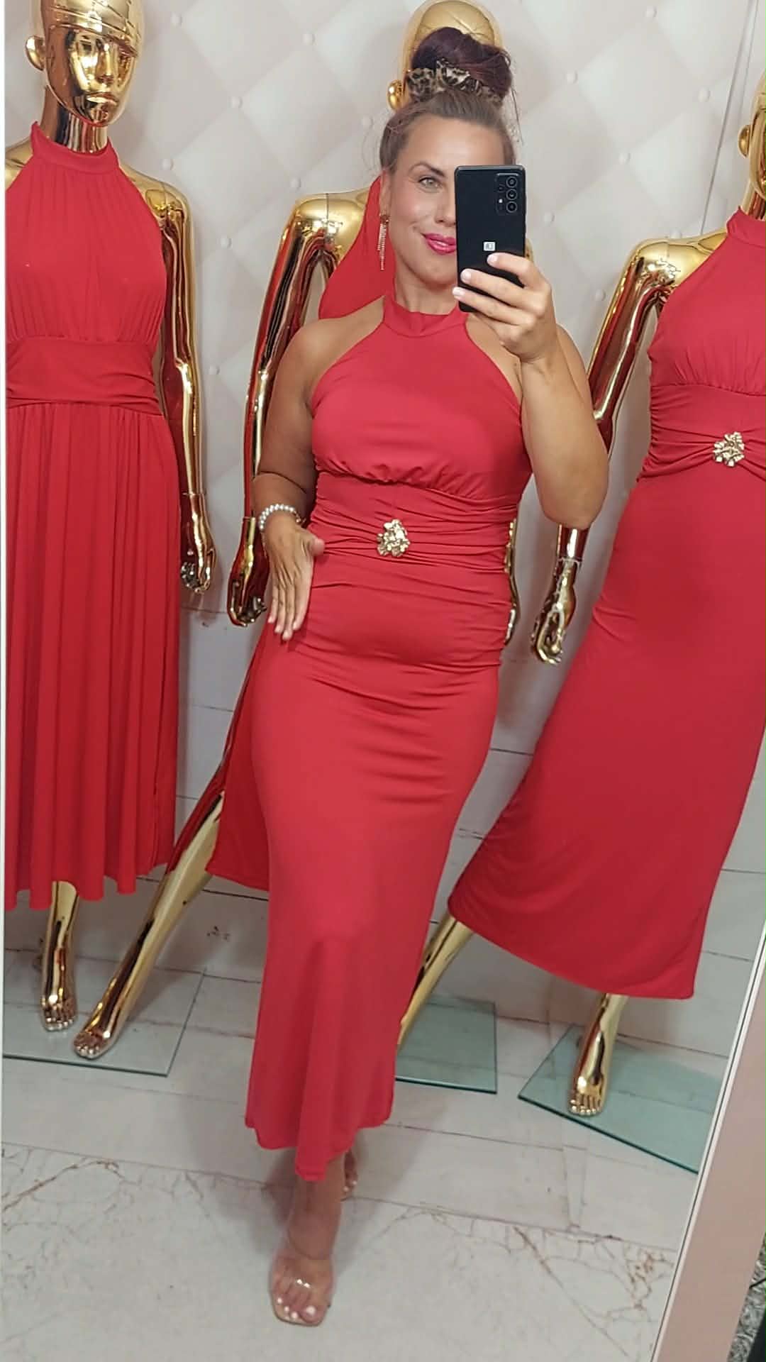 Sukienka ALICE czerwona