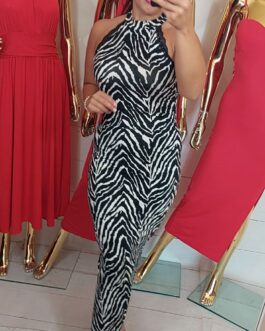 Sukienka LIVIA zebra