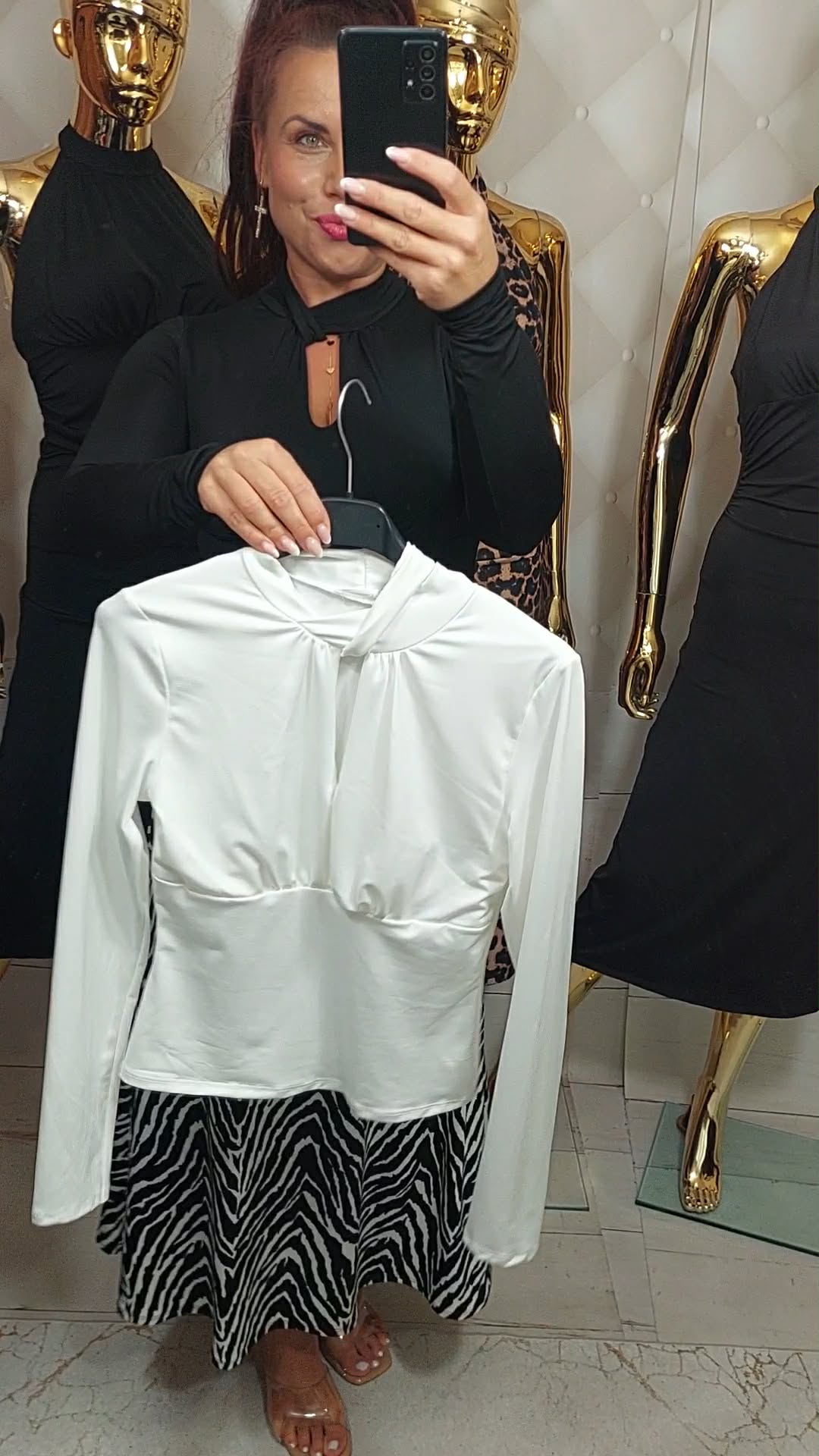 Bluzka LUNA ELEGANCE biała