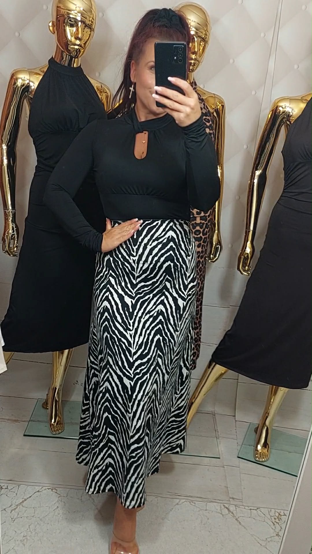 Bluzka LUNA ELEGANCE czarna