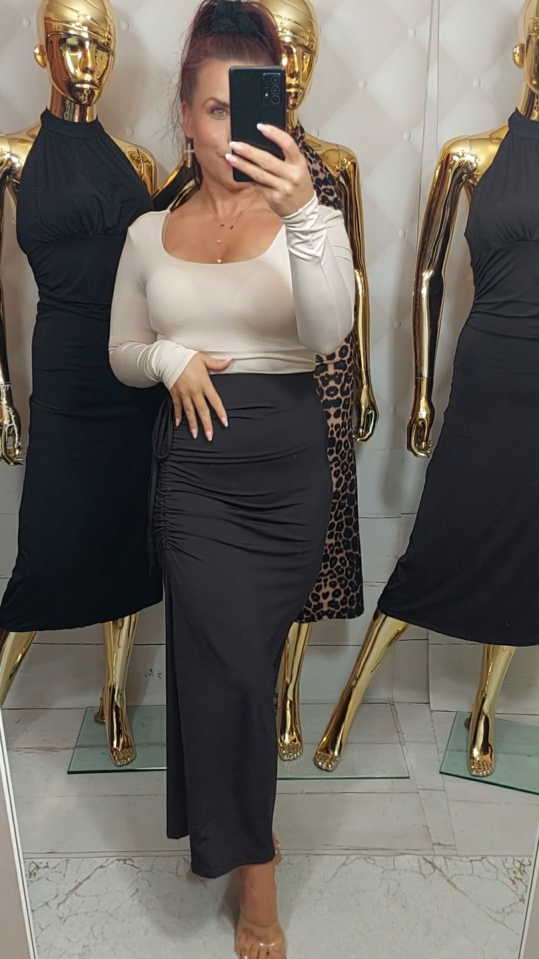 Bluzka SUMPLY ELEGANT beż