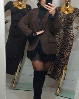 Marynarka MILA czekolada