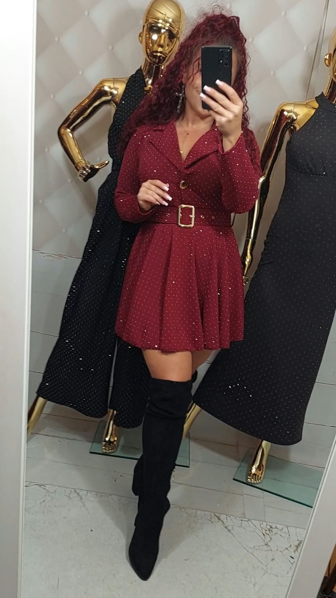 Kombinezon DIAMOND wino